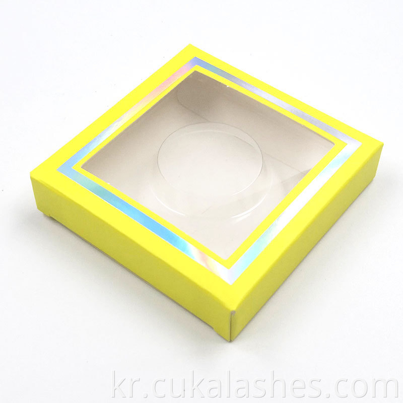 Yellow Lash Box